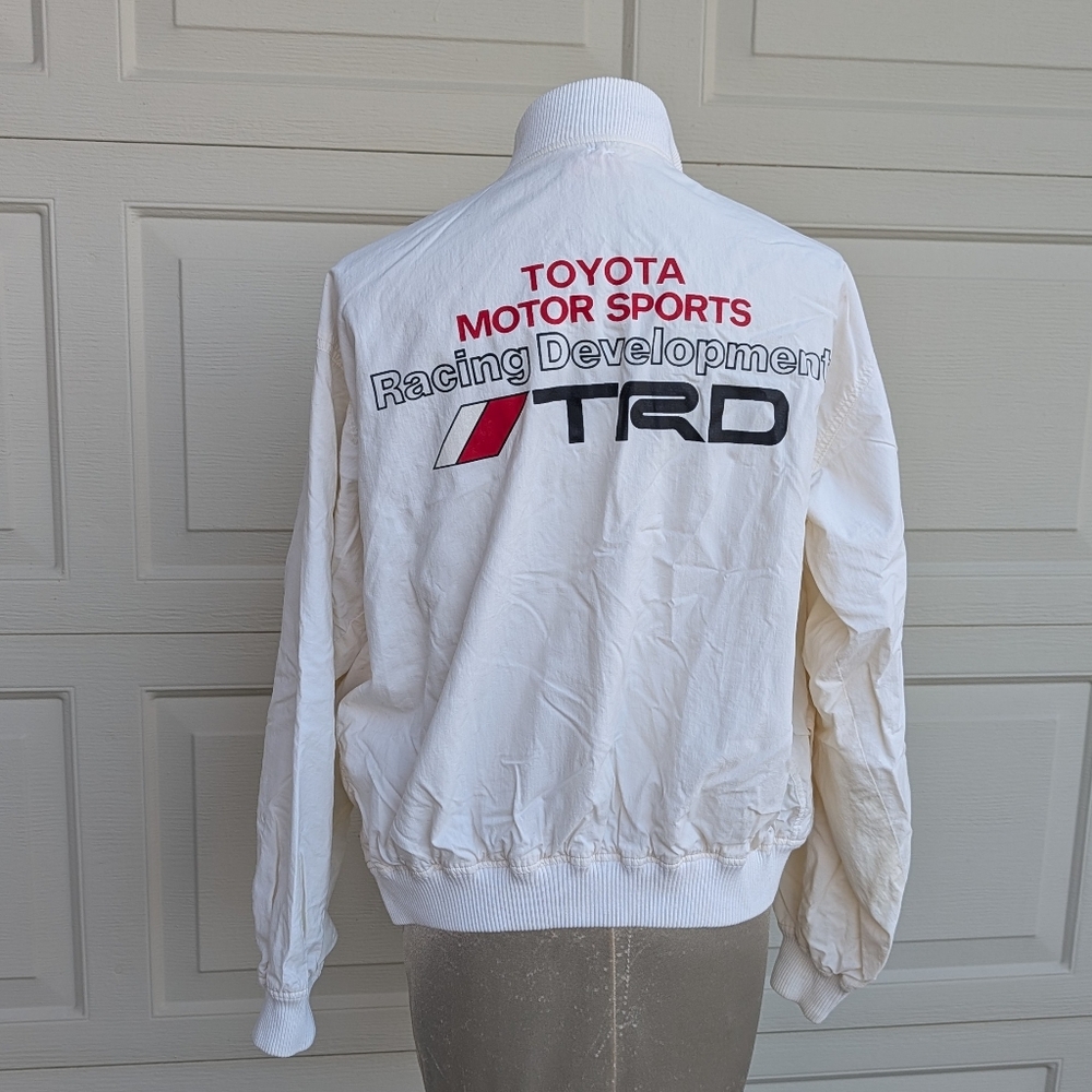vintage TRD TOYOTA MOTOR SPORTS windbreaker jacket M